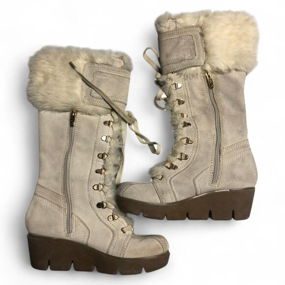 Aldo Fur Snow Boots - Picture 4 of 7